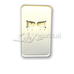 Solex Kentekenplaathouder Staand Wit