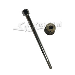 Lenkerbolzen mit Mutter.