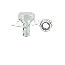 Ansatz schraube und mutter