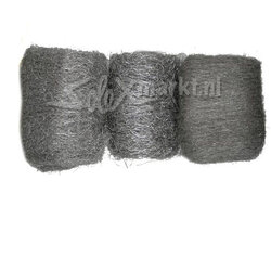 Stahlwolle-Set (1x grob/ 1x mittel/ 1x fein)