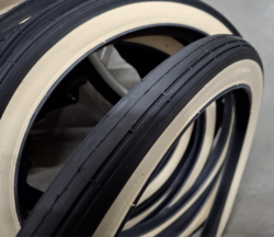 Solex Reifen 24x2 - Schwarz/Creme