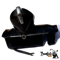 Lampengehäuse - Schwarz - komplett- (gebraucht) 