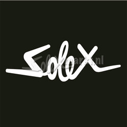 Solex Aufkleber weiß