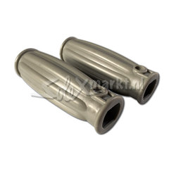 Gummihandgriffe für Niederländisch Solex Oto - 2x Loch