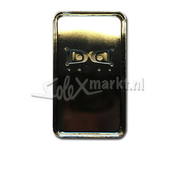 Nummernschildhalter Chrom (langes Modell)