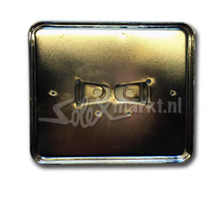 Nummernschildhalter Chrom (breit Modell)