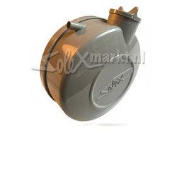 Tank Kunststoff - Grau (inkl. Halterung und Filter)