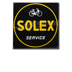 Solex emaille Platte - (10x10cm)