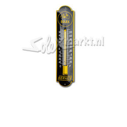 Solex emaille thermometer - (6,5x30cm)