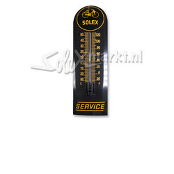 Solex emaille thermometer - (22x75cm)