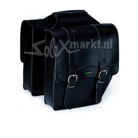Solex tasche Skai Leder schwarz (schräg)